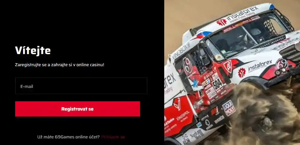 Registrace v kasinu 69