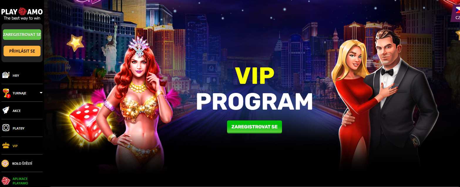 Vip program Playamo cz